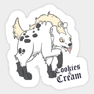 Cookie & Cream Sticker